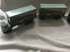 CORGI 1/50 scale CODE 3 BILLY SMARTS CIRCUS TRUCK WITH TWO TRAILERS - UNBOXED