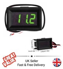 12v LED DC0-30v Volt Meter