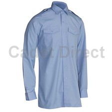 RAF Issue Mans Shirt, Blue, Long Sleeve