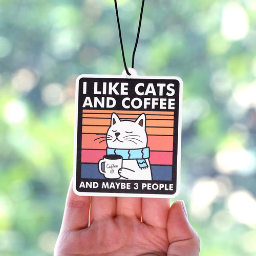 Like cats and coffee car - like,