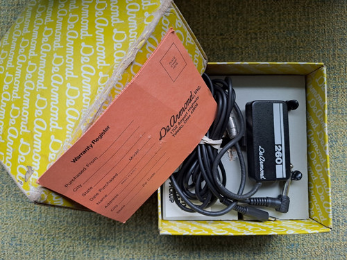 Dearmond model 260 acoustic - model,