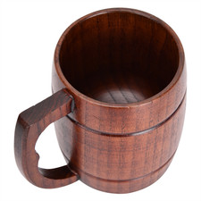 Natural Pure Wooden Beer Cup
