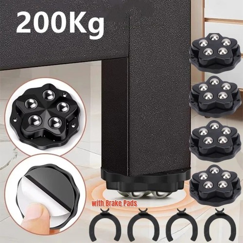 Caster wheels self adhesive - self,