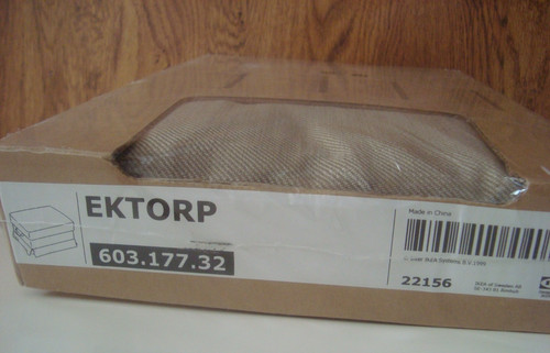 Ikea ektorp footstool ottoman - ikea,