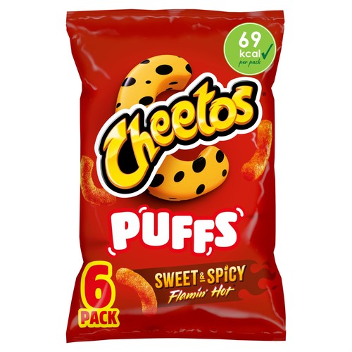 Cheetos puffs sweet and - puffs,