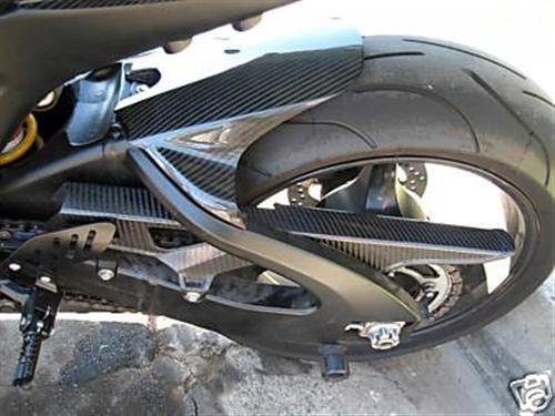 Carbon rear hugger fits - rear,