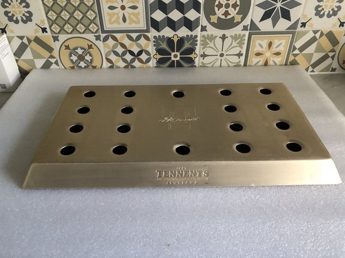 Vintage tennents metal and - metal,