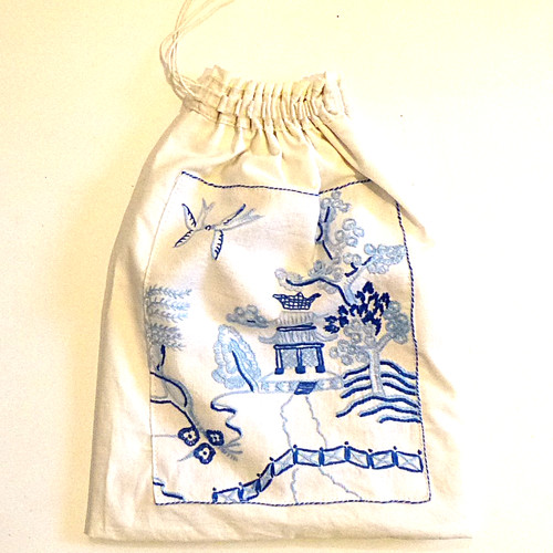 Vintage 40s cotton drawstring