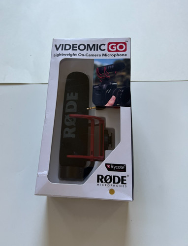 Røde videomic camera - go, on-camera