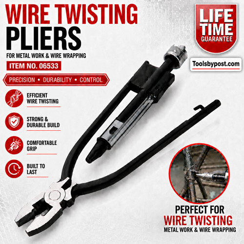 Wire twisting pliers cable - pliers,