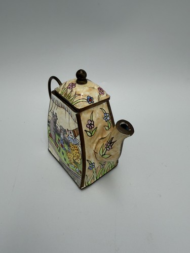 Vintage enamel miniature - vintage,