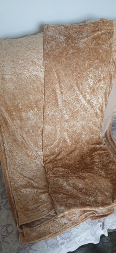 Vintage british gold velvet - british,