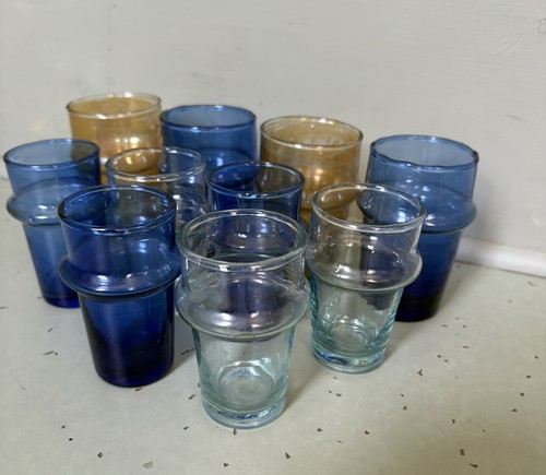 Moroccan tea glasses - 10,