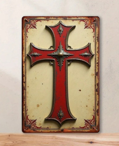 Knights templar cross wall - templar,