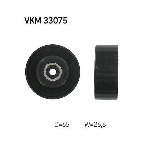 Deflection guide pulley - deflection/guide,