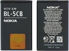 New Nokia Battery BL-5CB BL5CB for Nokia 100 106 105 113 103 X2-05 C1-01 1800