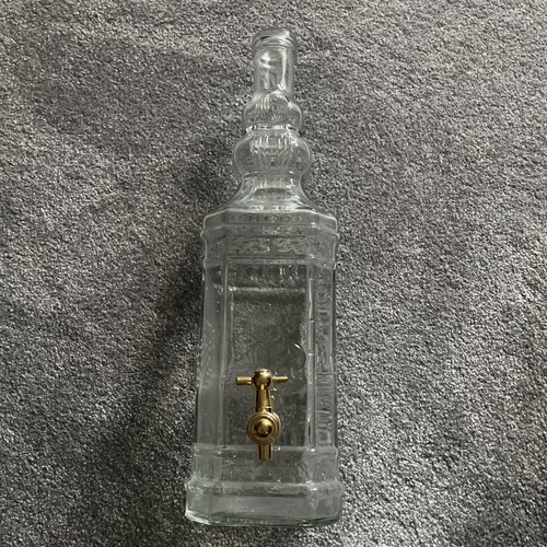 Vintage glass bottle dispenser - bottle,