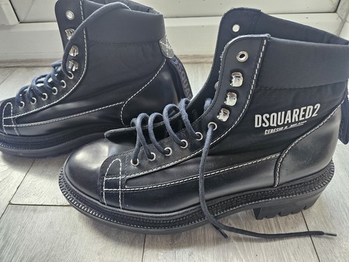 Black dsquared2 boots - ,