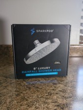 Spark Pod 8-inch Chrome High Pressure Rain Shower Head