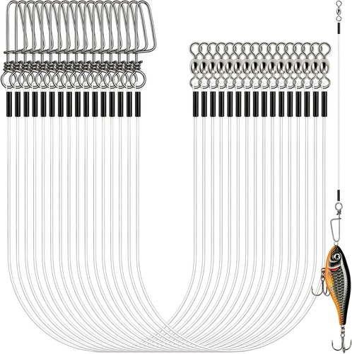 Fluorocarbon leader set with - set,