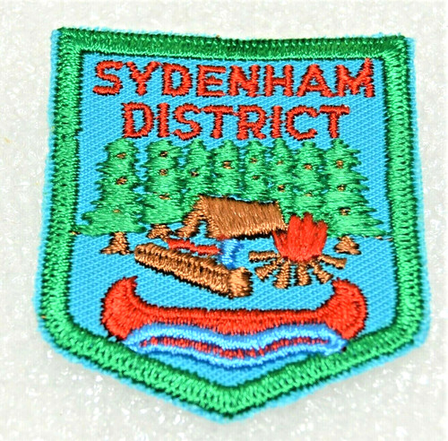 Sydenham district canoe - district, in