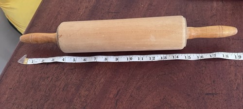 Large vintage rolling pin - rolling,