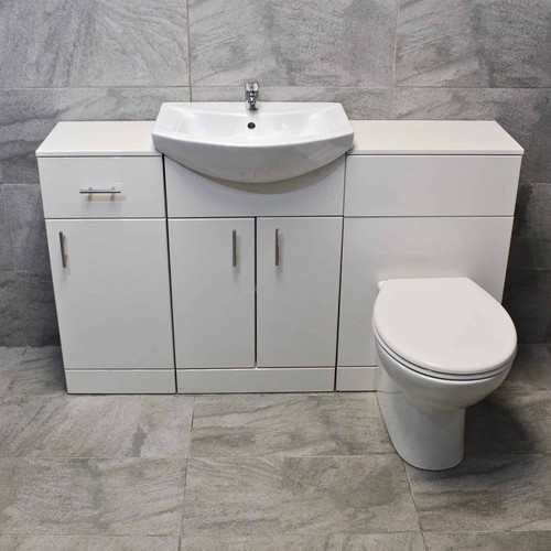 1350mm bathroom vanity suite - 1350mm,