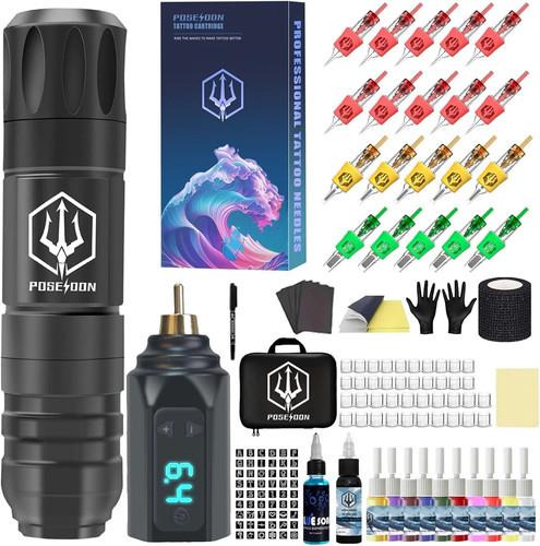 Poseidon tattoo machine kit - kit,