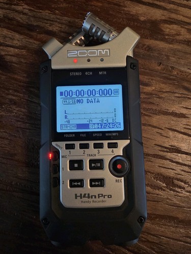 Zoom h4n pro - pro, audio