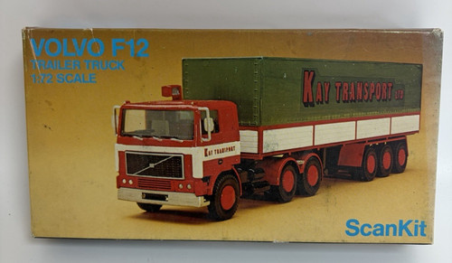 Scankit volvo f12 trailer - 1:72,