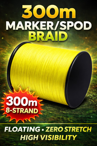 30lb spod marker - &, braid