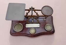 Antique Brass Postal Scales