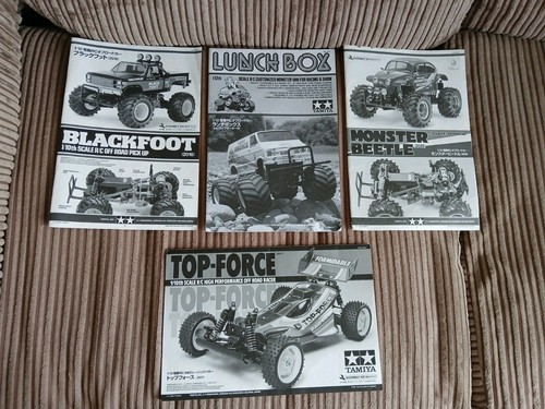 Tamiya manual joblot - tamiya,