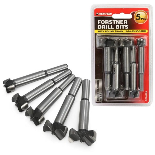 Dekton 5pc forstner drill - 5pc, bit