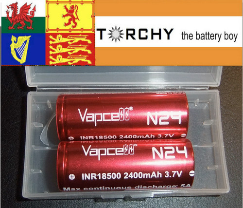 Vapcell n24 18500 2400mah - n24,