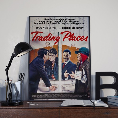Trading places film poster - trading,