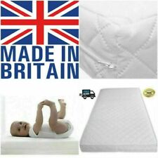 Baby Toddler Cot Bed Quilted & Waterproof Breathable Soft Mattress 160x80x13