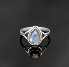 925 Sterling Silver Pear Cut