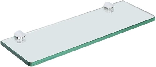 Floating glass shelves - glass, for