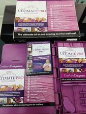 Crafters Companion Envelope And Card Making Case.In Original Box Includes DVD.