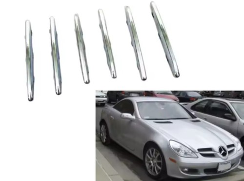 Chrome bonnet grill fins - bonnet,