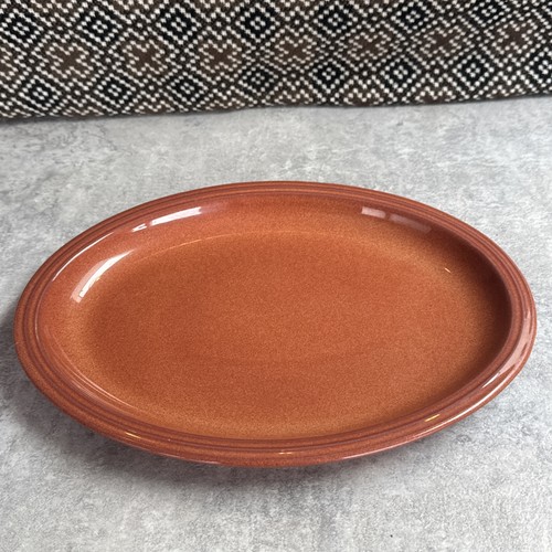 Vintage denby autumn gold oval - vintage,