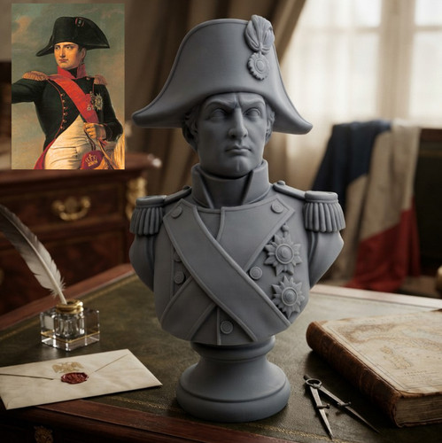 Napoleon bonaparte bust statue - bonaparte,