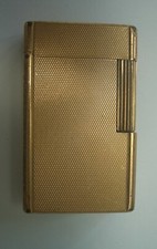 DUPONT Gold Lighter Used Large Size - Vintage 1970s