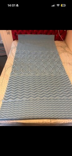 Lucid memory foam mattress - foam,