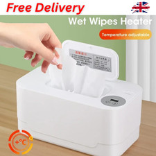 Baby Wipe Warmer Heater with LED Display Wet Towel Dispenser Portable USB Charge