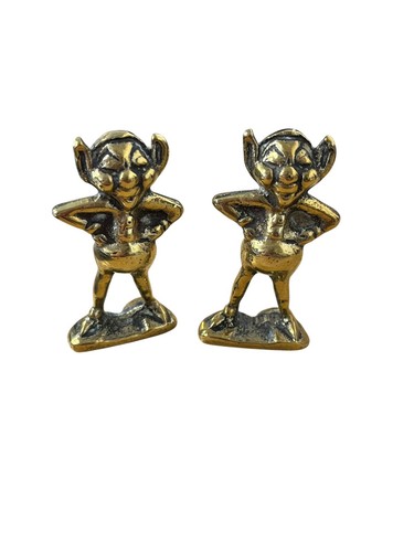 Antique brass pixie - antique, goblin