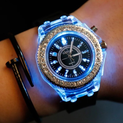 Led light flash luminous - flash, watch