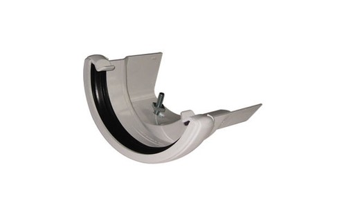Floplast guttering rd3wh half - guttering,