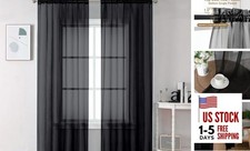  Sheer Curtains 90 inches Long